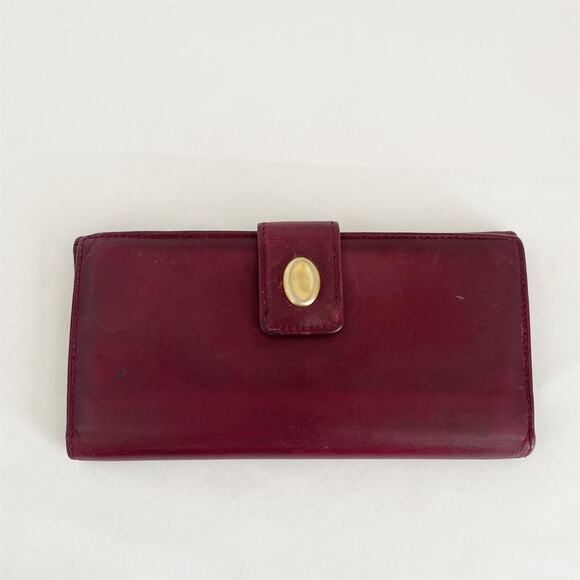 GUCCI Vintage 1980s Leather Credit Card Wallet - Picture 1 of 10